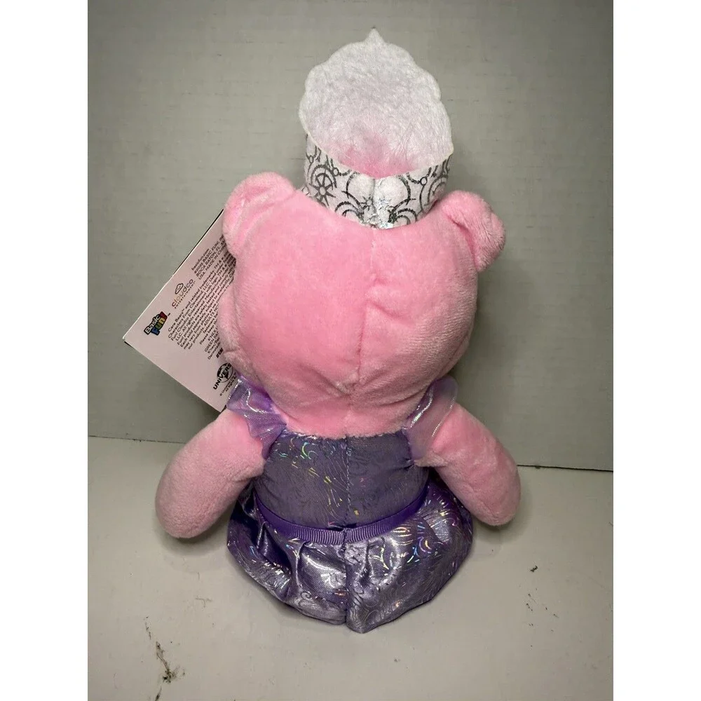 NEW Care Bears x Wicked Glinda Love-A-Lot Bear 9” Plush NWT 2025 Universal